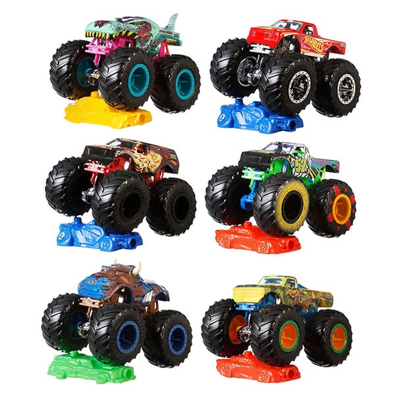 Машинка Mattel Hot Wheels «Базовый Монстр трак 1:64» (в ассортименте) FYJ44