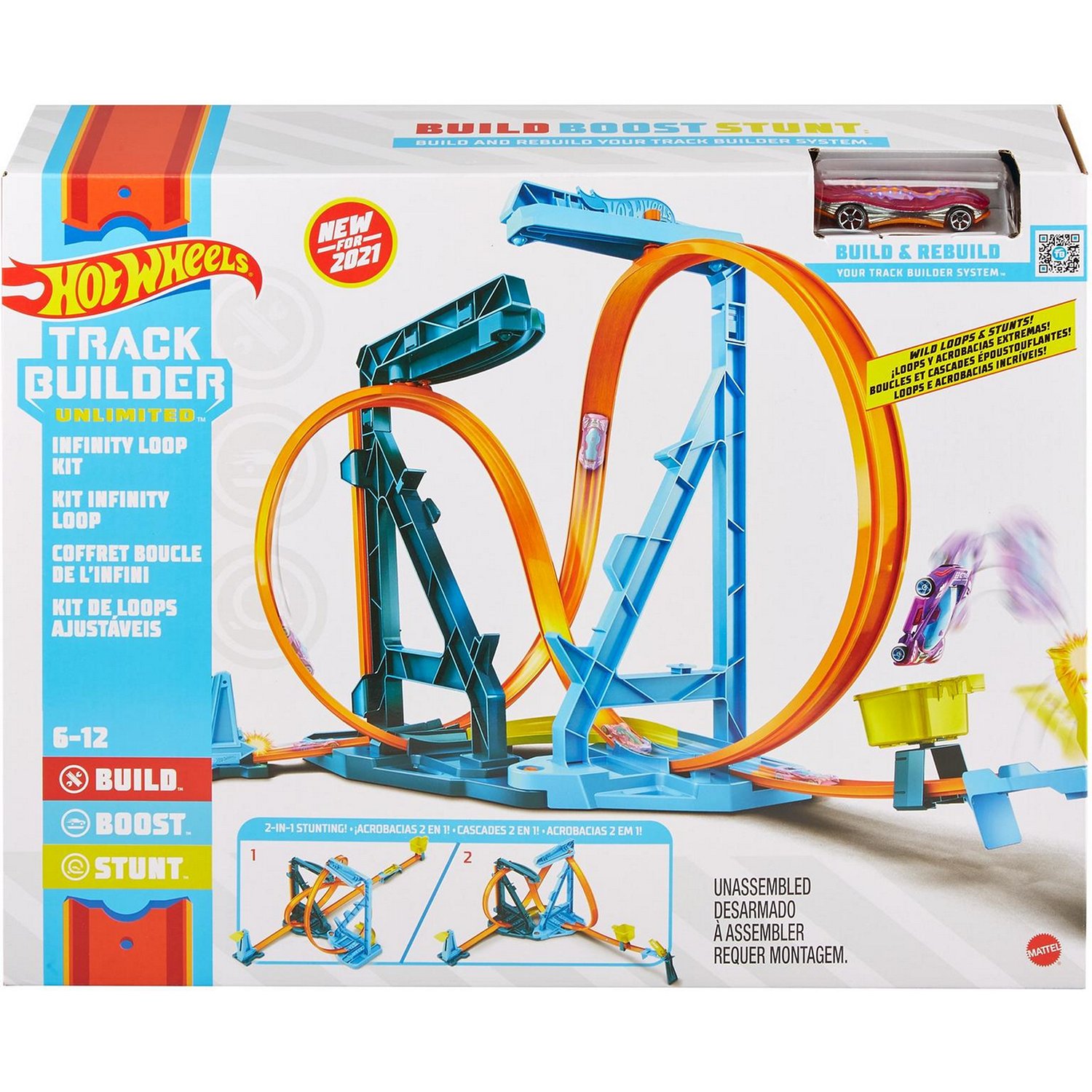 Игровой набор Mattel Hot Wheels «Автотрек Бесконечная петля» GVG10