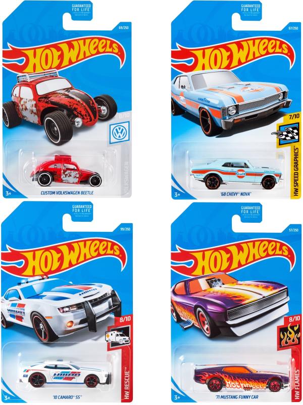 Машинка Mattel Hot Wheels «Серия базовых моделей автомобилей» (в ассортименте) 5785