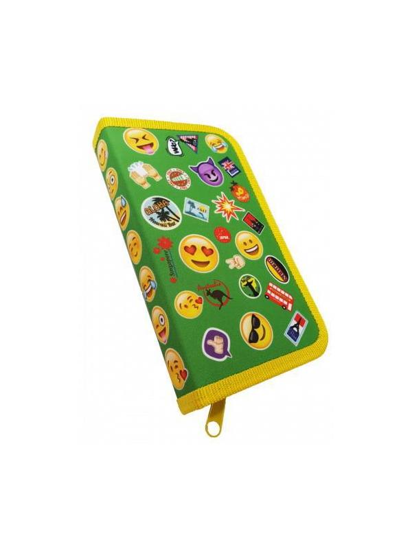 Пенал-книжка CENTRUM Смайлы 19*11*2,5 см