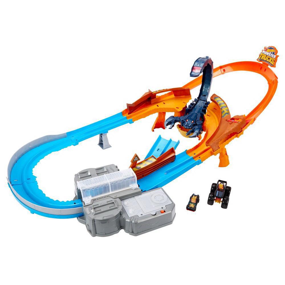 Игровой набор Mattel Hot Wheels Монстр-Трак Гонка со скорпионом