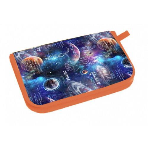 Пенал-книжка CENTRUM Космос, на молнии 19*11*1 см.