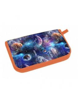 Пенал-книжка CENTRUM Космос, на молнии 19*11*1 см.