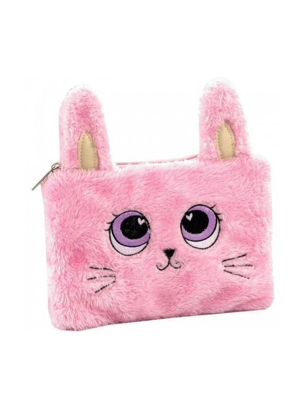 Пенал-конверт CENTRUM Зайчик, на молнии 21*10*1cм