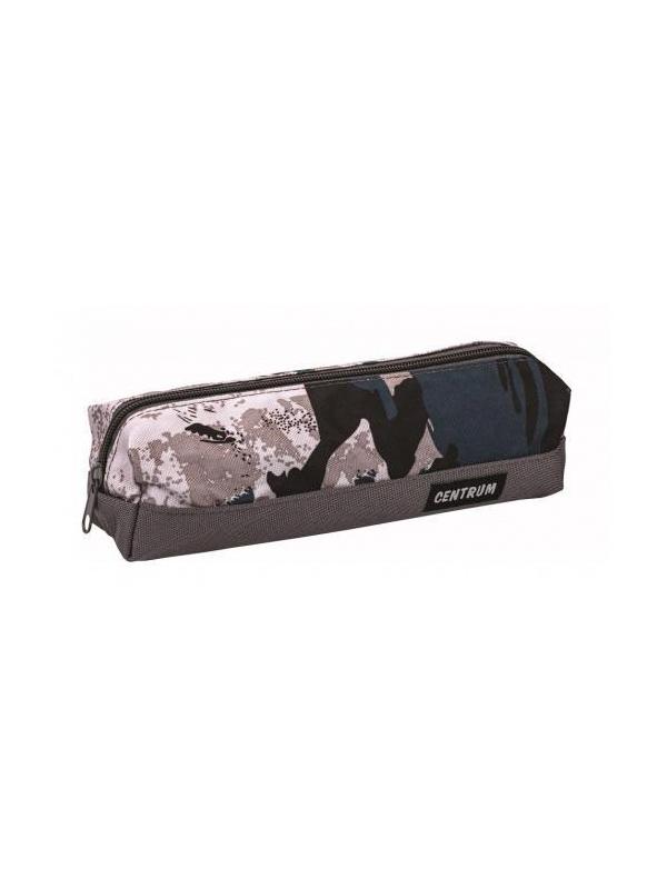 Пенал объемный CENTRUM Защитный, на молнии 20*5.5*6cм