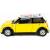 Металлическая машинка Kinsmart 1:28 «Mini Cooper S (С принтом флага)» KT5059DF инерционная / Желтый