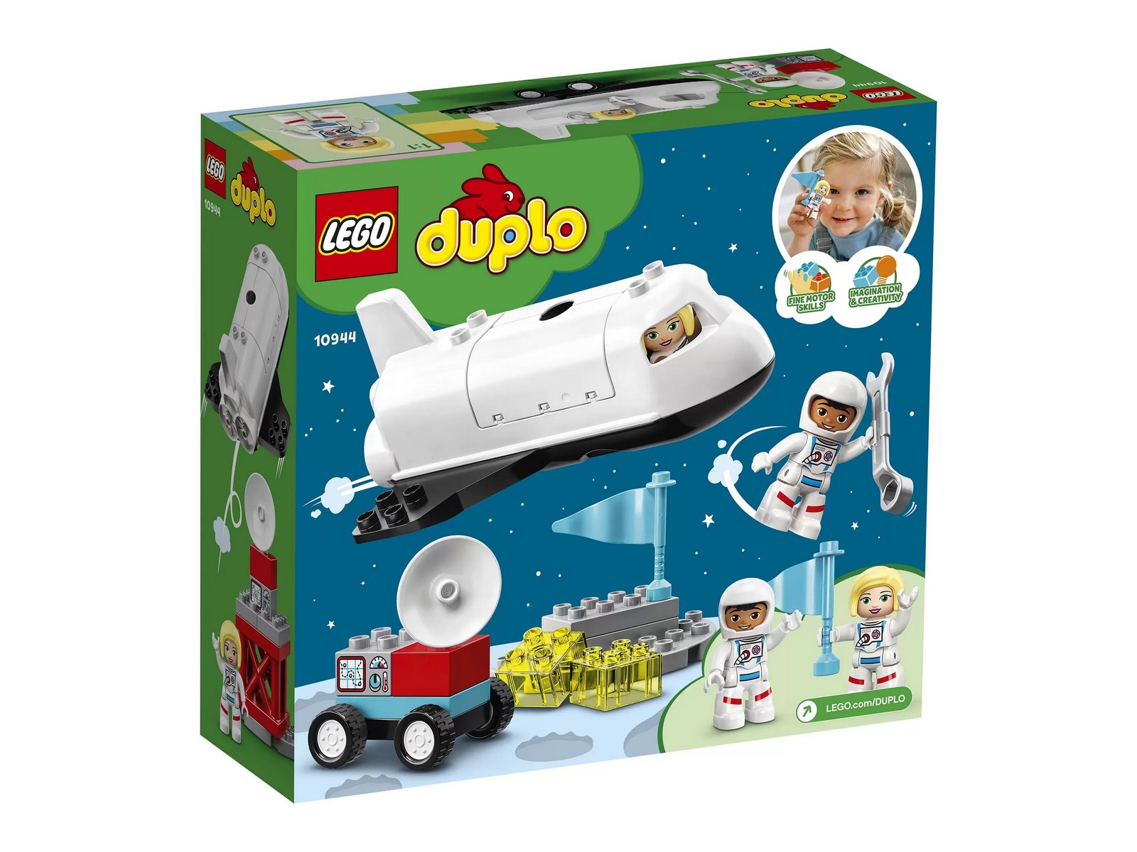 Конструктор LEGO Duplo «Экспедиция на шаттле» 10944 / 23 детали