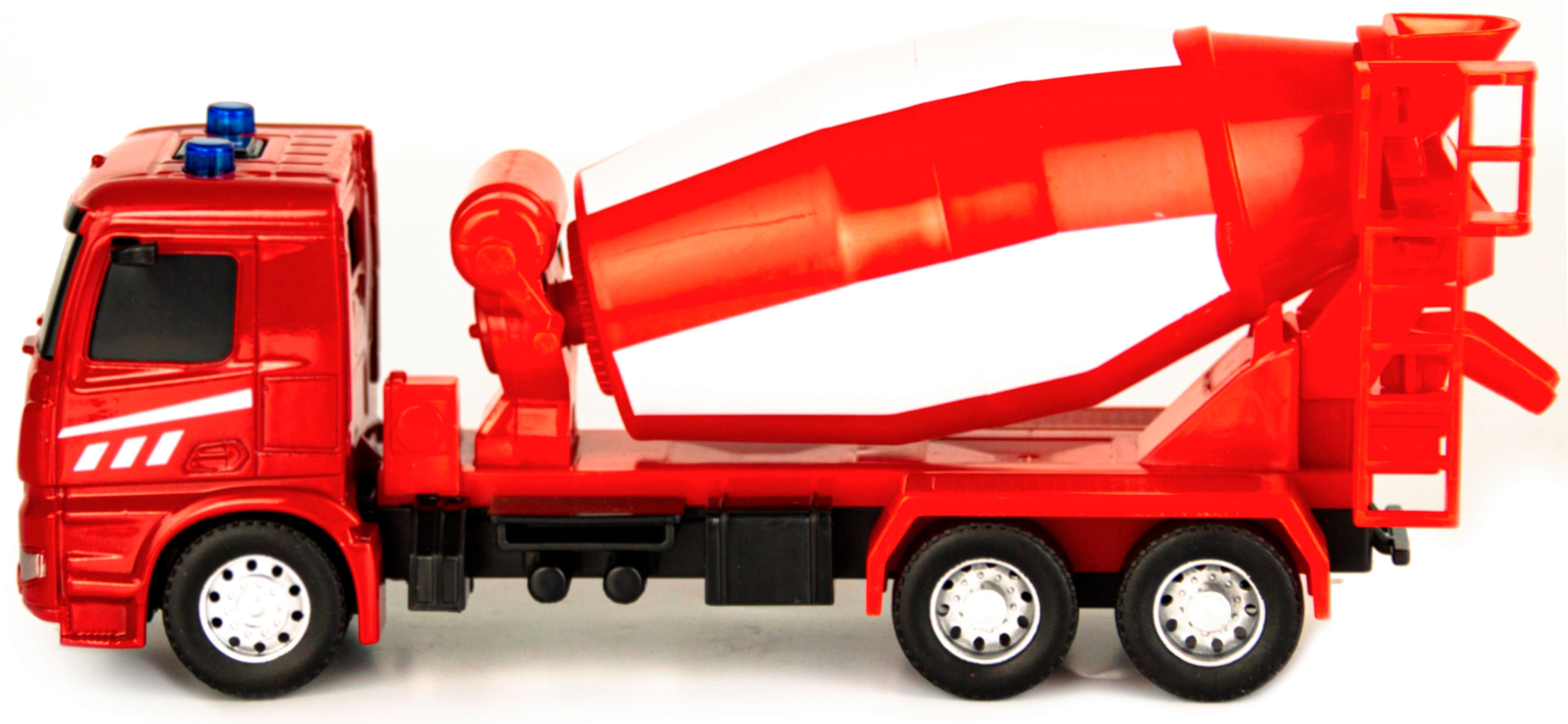 Машина инерционная Play Smart 1:50 «Mercedes-Benz Arocs: Бетономешалка» 6717 Автопарк, свет и звук / Микс