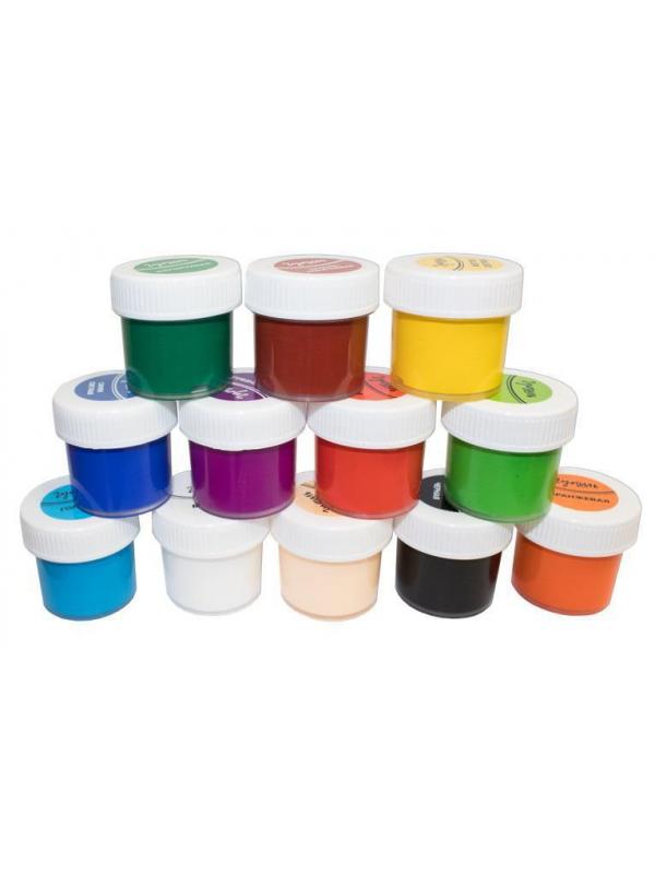 Гуашь ЛУЧ Школа творчества 12 цветов