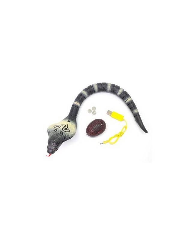 Интерактивная игрушка JUNFA Кобра, р/у, световые эффекты