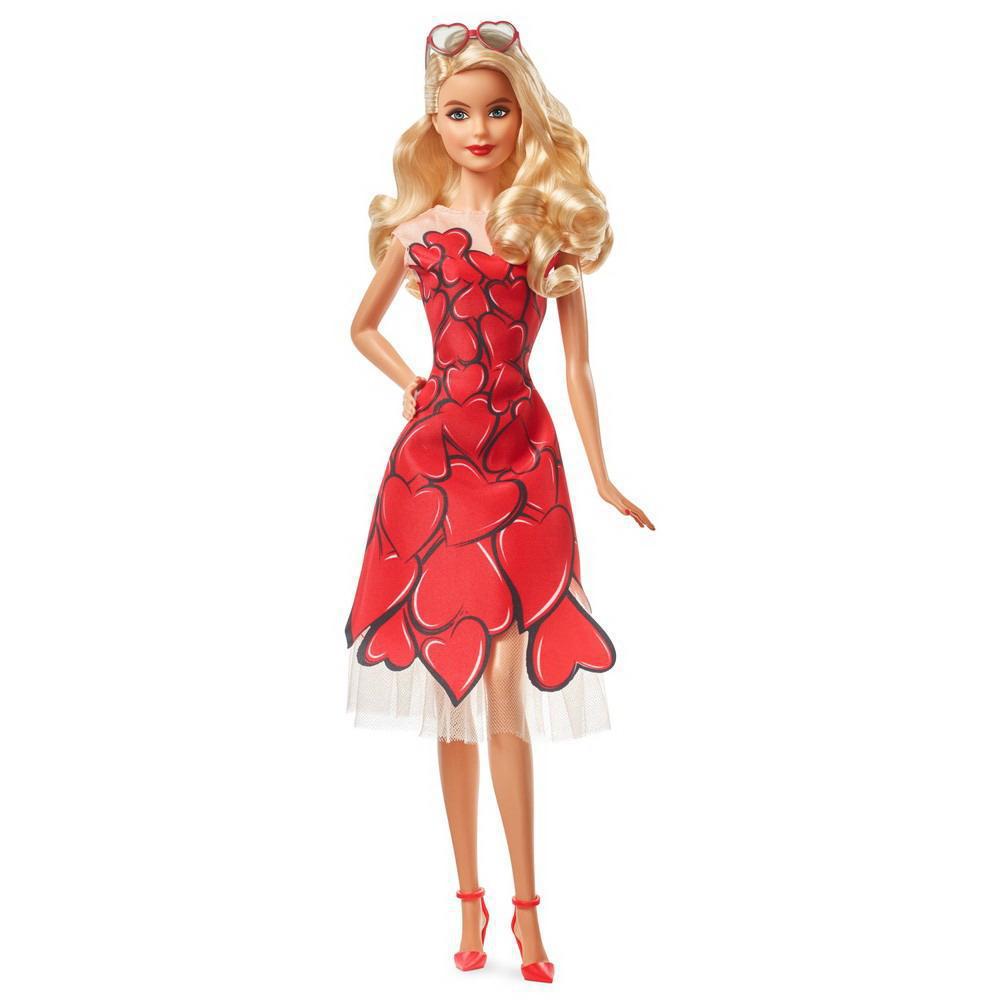 Кукла Mattel Barbie Коллекционная кукла в красном платье