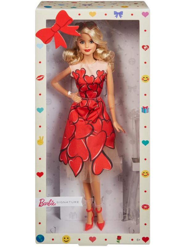 Кукла Mattel Barbie Коллекционная кукла в красном платье