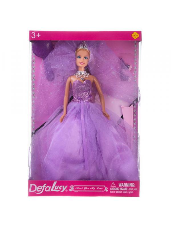 Кукла Defa Lucy Принцесса-невеста, с аксессуарами, 3 вида в коллекции