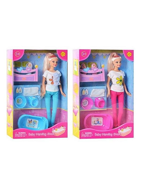 Игровой набор Кукла Defa Lucy Мама с двумя новорожденными малышами 2 вида в коллекции