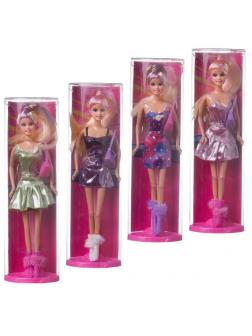 Кукла Defa Lucy Яркая девушка в наборе с сумочкой, высота куклы:29см, 4 вида
