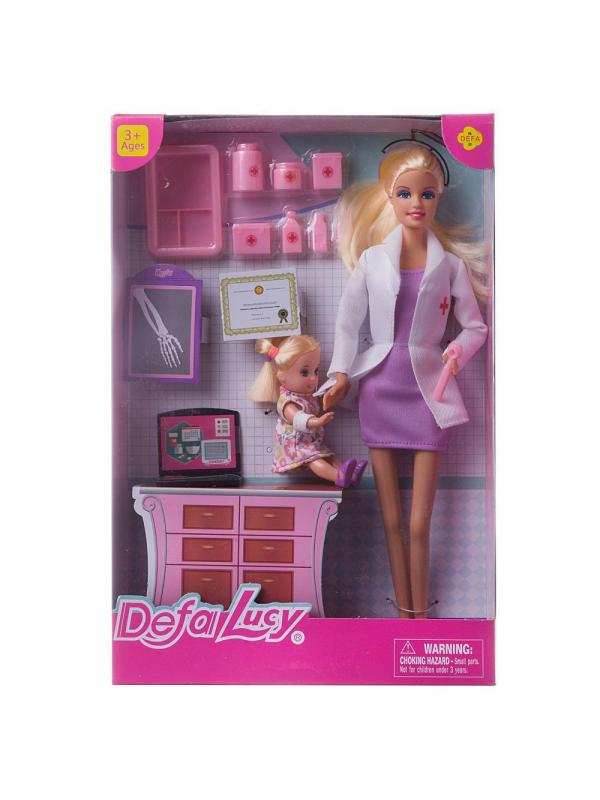 Кукла Defa Lucy На приеме у доктора, 2 вида в коллекции