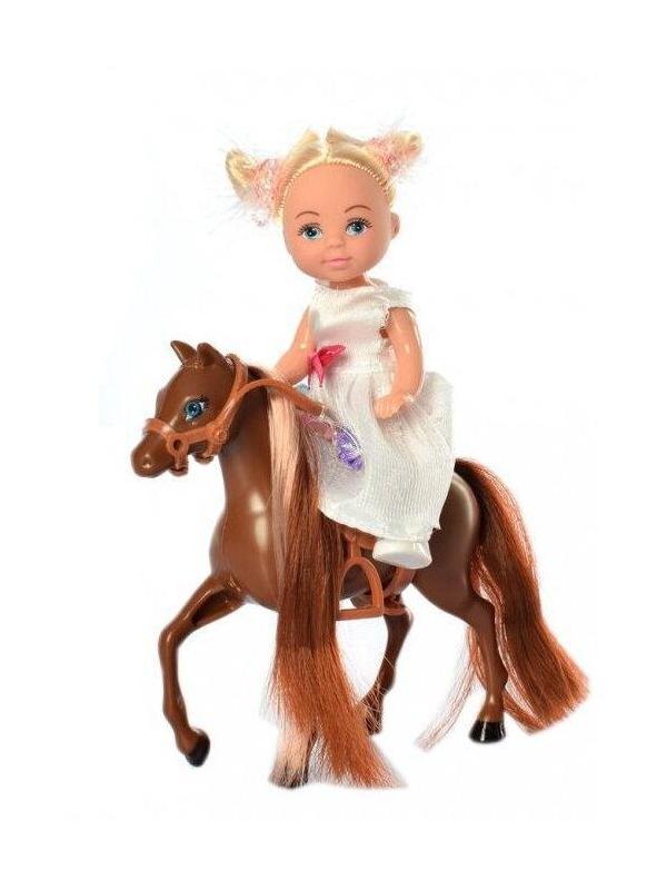 Кукла Defa Sairy Девочка на лошадке- пони, 3 вида в коллекции