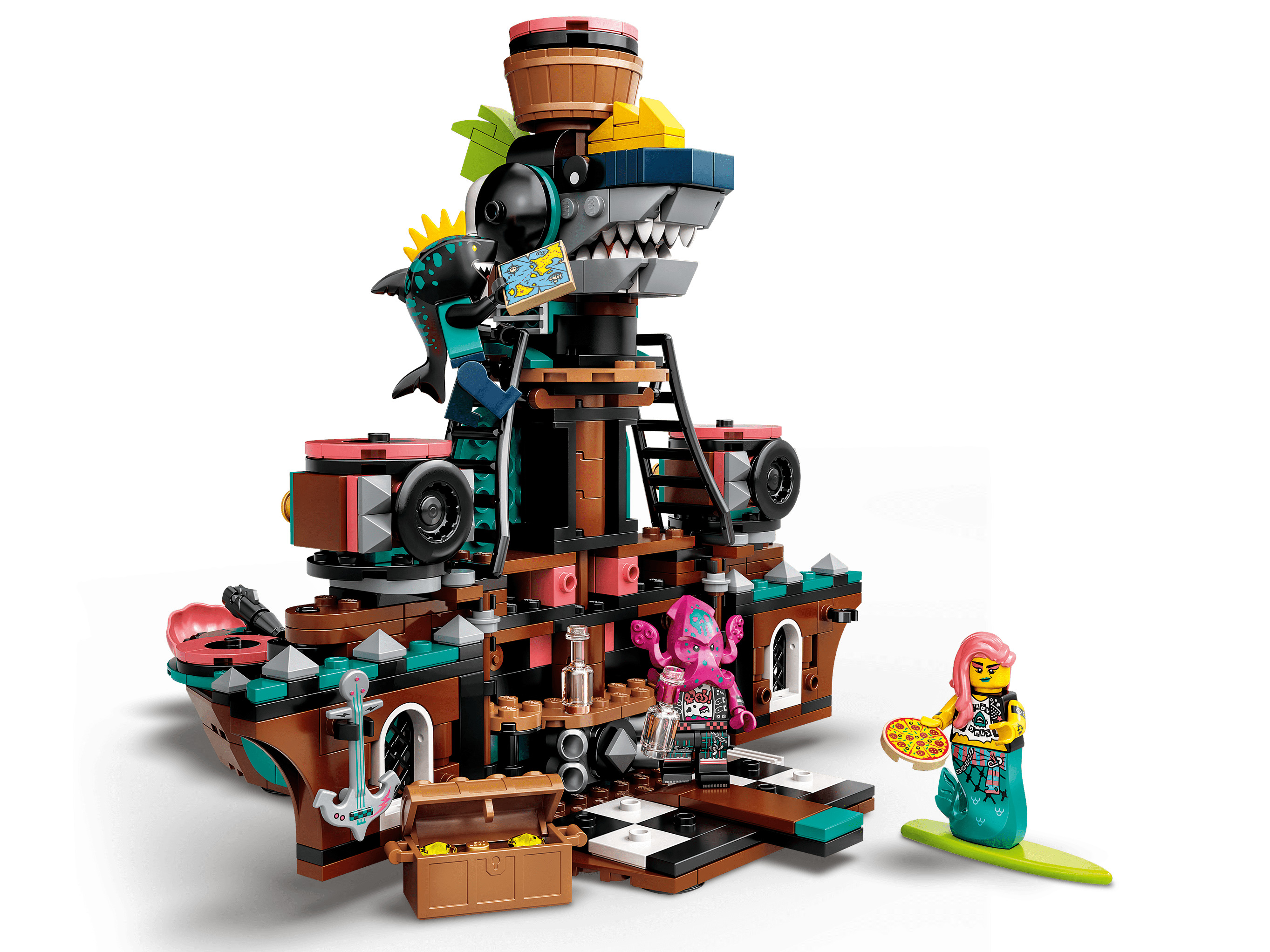 Конструктор LEGO Vidiyo «Корабль Пирата Панка» 43114 / 615 деталей