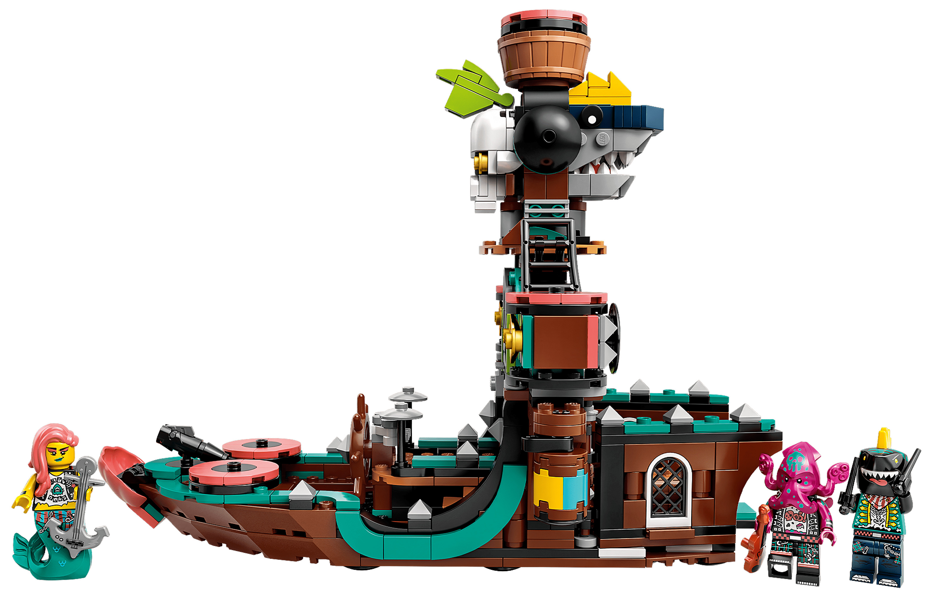 Конструктор LEGO Vidiyo «Корабль Пирата Панка» 43114 / 615 деталей