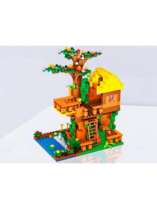 Конструктор LX «Домик на дереве» 302 (Minecraft) 445 деталей