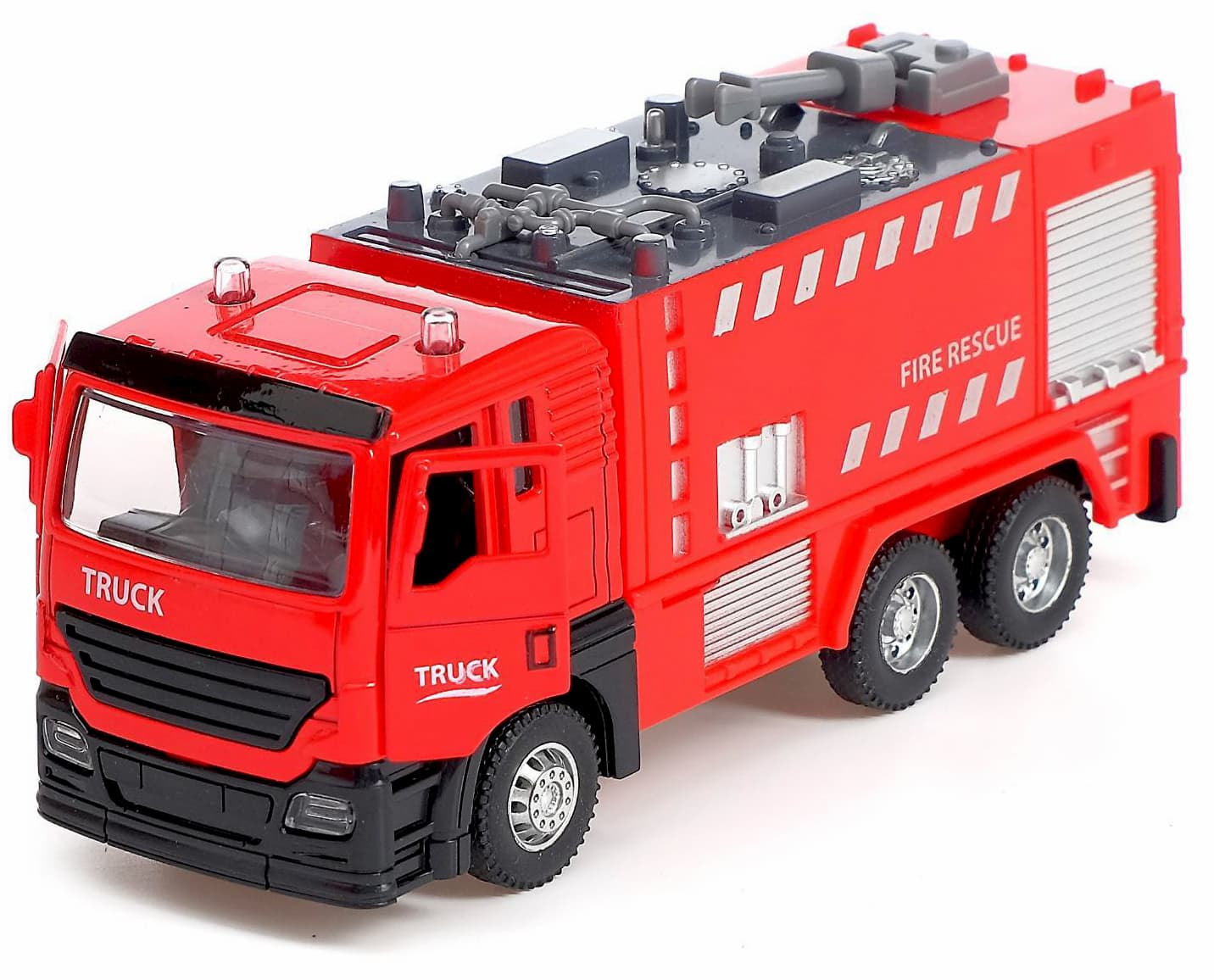 Парковка-Автосервис «Пожарная часть» CLM-551 с машинкой и рацией, световые и звуковые эффекты / Микс