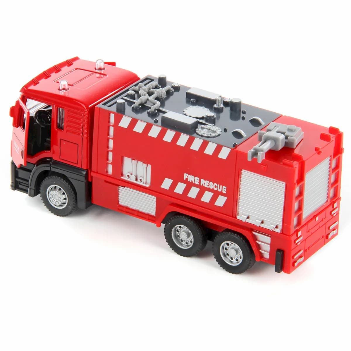 Парковка-Автосервис «Пожарная часть» CLM-551 с машинкой и рацией, световые и звуковые эффекты / Микс