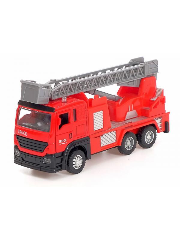 Парковка-Автосервис «Пожарная часть» CLM-551 с машинкой и рацией, световые и звуковые эффекты / Микс