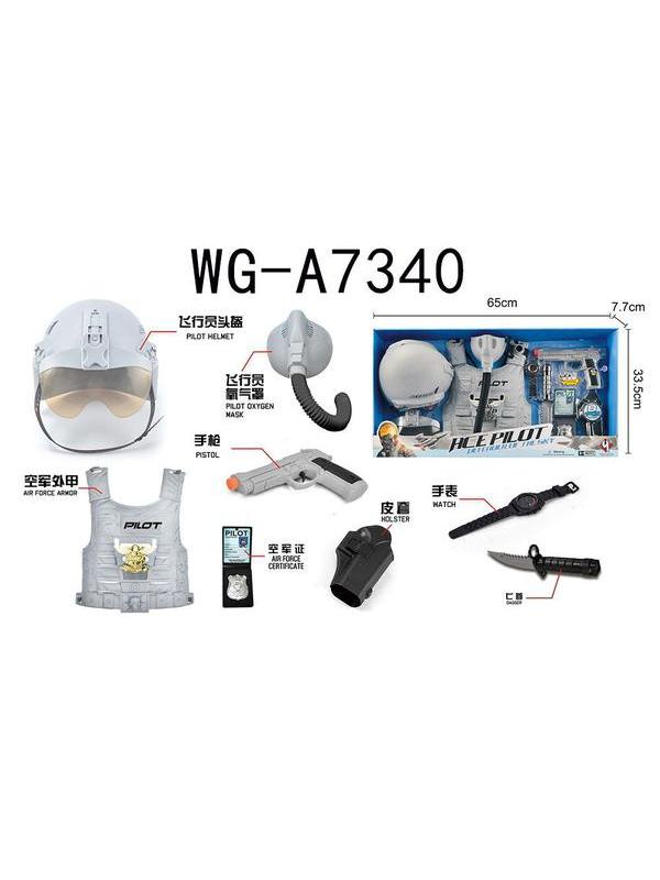 Набор игровой Junfa Юный пилот с аксессуарами, в коробке