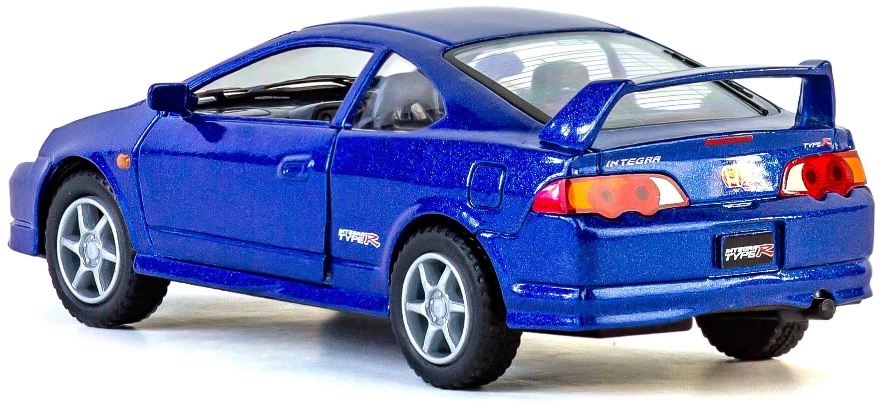 Металлическая машинка Kinsmart 1:34 «Honda Integra Type R» KT5053D, инерционная / Синий