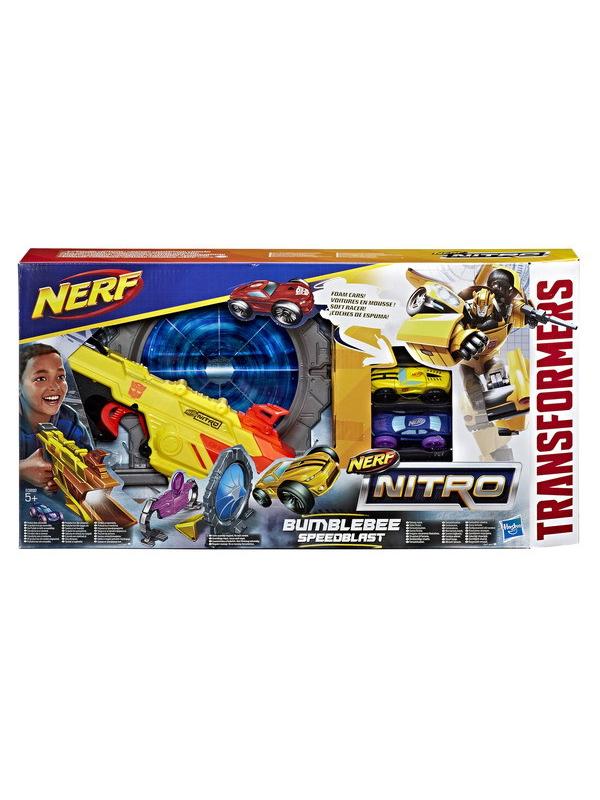 Игровой набор Hasbro NERF Нитро Трансформер Бамблби