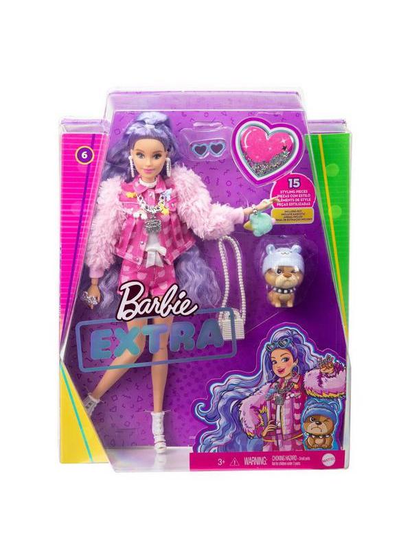 Кукла Mattel Barbie Экстра Милли с сиреневыми волосами