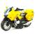 Металлический мотоцикл Ming Ying 66 1:14 «Kawasaki ZX12R» MY66-M2217 инерционный, свет, звук / Микс