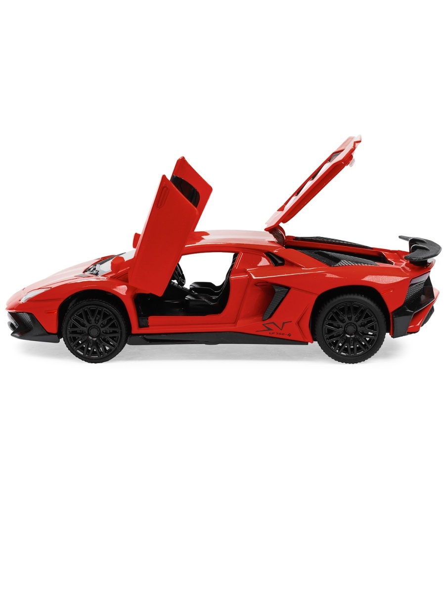 Металлическая машинка Mini Auto1:32 «Lamborghini Aventador» 32126, звук, свет, инерционная / Микс