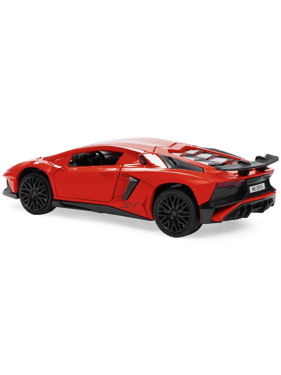 Металлическая машинка Mini Auto1:32 «Lamborghini Aventador» 32126, звук, свет, инерционная / Микс