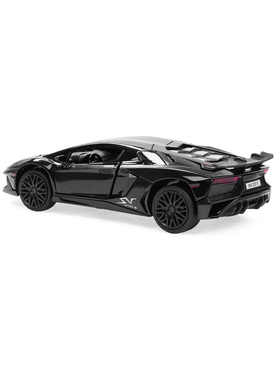 Металлическая машинка Mini Auto1:32 «Lamborghini Aventador» 32126, звук, свет, инерционная / Микс