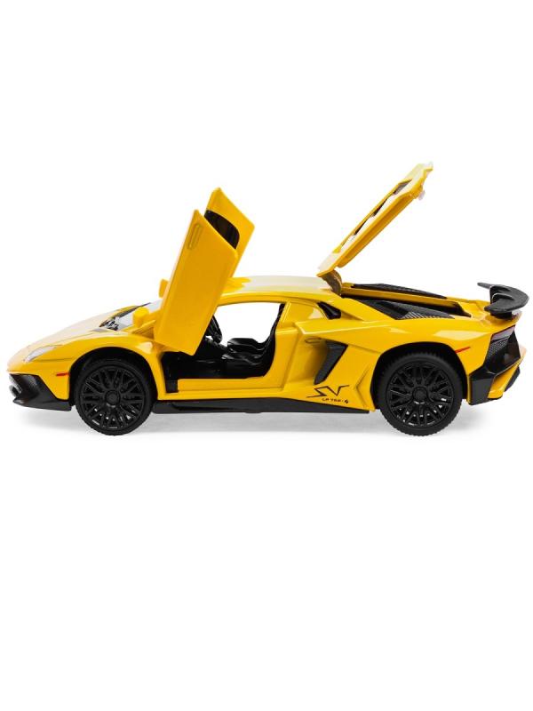 Металлическая машинка Mini Auto1:32 «Lamborghini Aventador» 32126, звук, свет, инерционная / Микс