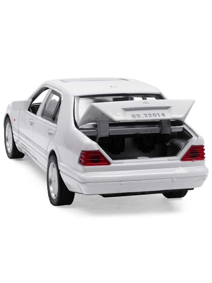 Металлическая машинка Mini Auto 1:32 «Mercedes-Benz E500» 32124 16 см.,  звук, свет, инерционная / Микс