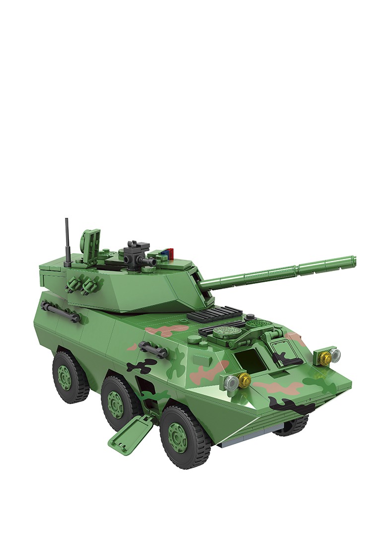 Конструктор Winner «Танковое сражение: Самоходная артустановка PLL05» 1307 / 520 деталей
