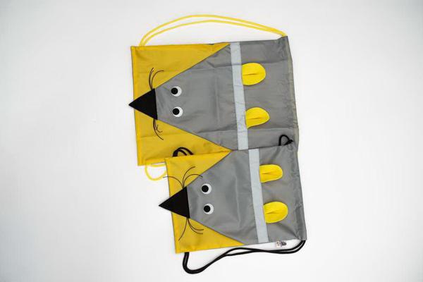 Сумка-мешок для обуви ОмЗЭТ Мышь 30х40см.