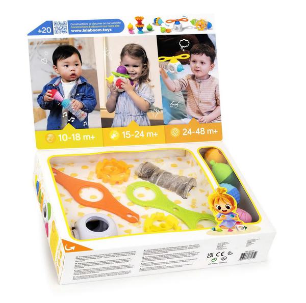 Развивающая игрушка Lalaboom Большой подарочный набор аксессуаров, 25 предметов