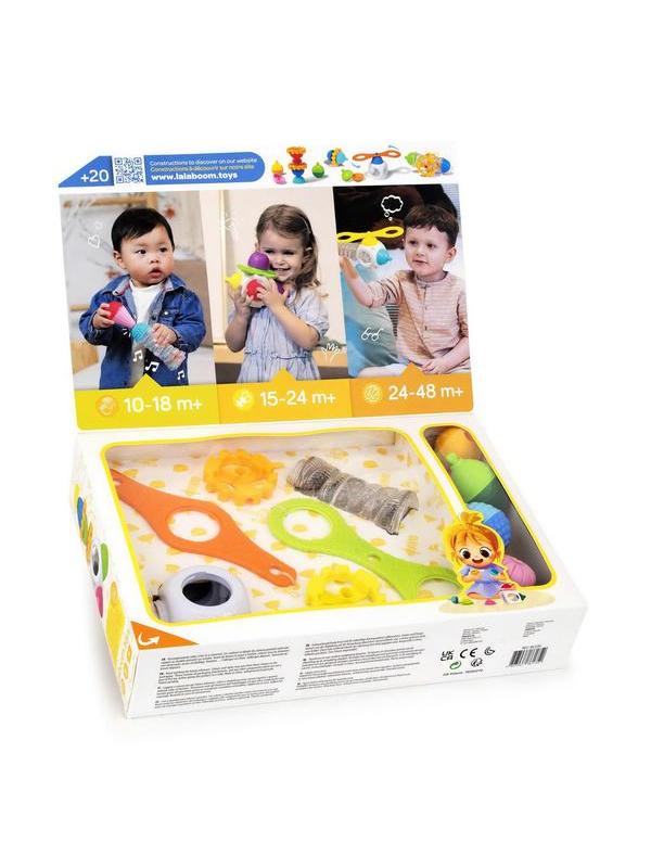 Развивающая игрушка Lalaboom Большой подарочный набор аксессуаров, 25 предметов
