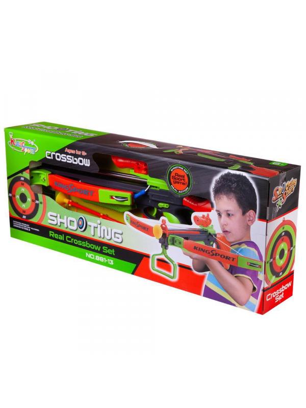 Игровой набор Junfa Арбалет со стрелами и мишенью