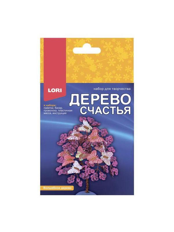 Набор для творчества LORI Дерево счастья Волшебное дерево