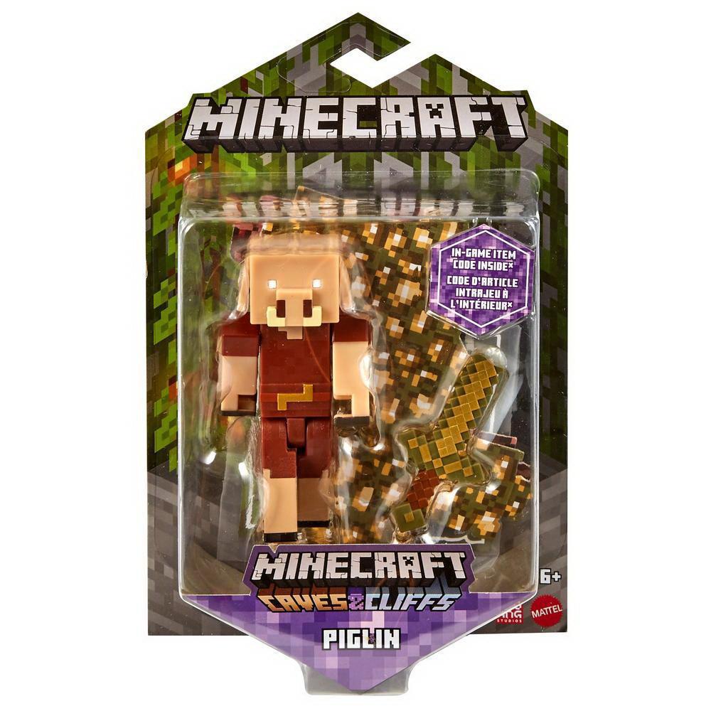 Фигурка Mattel Minecraft базовая с аксессуарами Скелет