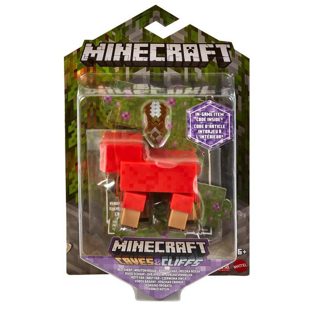 Фигурка Mattel Minecraft базовая с аксессуарами Скелет