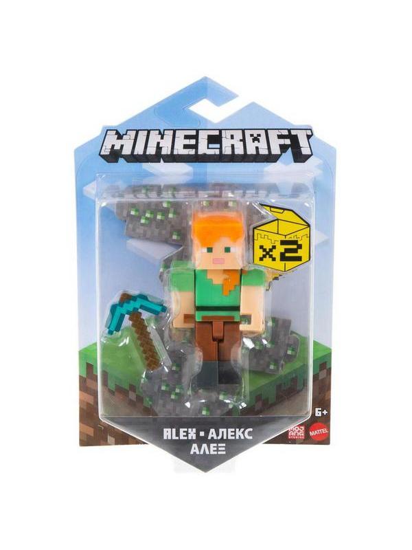 Фигурка Mattel Minecraft базовая с аксессуарами Скелет