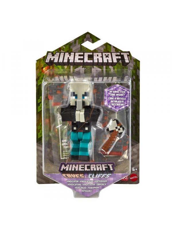 Фигурка Mattel Minecraft базовая с аксессуарами Скелет