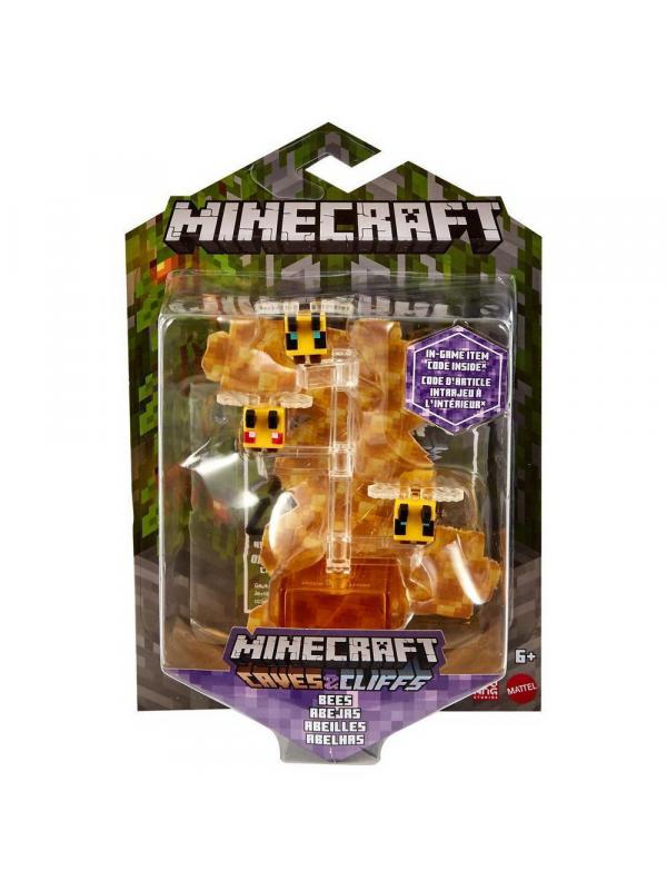 Фигурка Mattel Minecraft базовая с аксессуарами Скелет