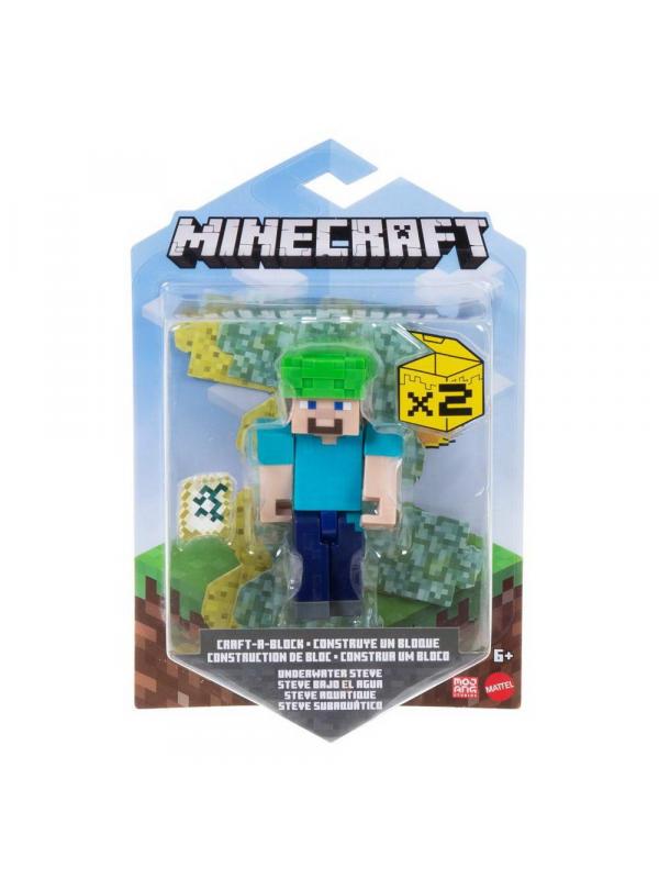 Фигурка Mattel Minecraft базовая с аксессуарами Скелет