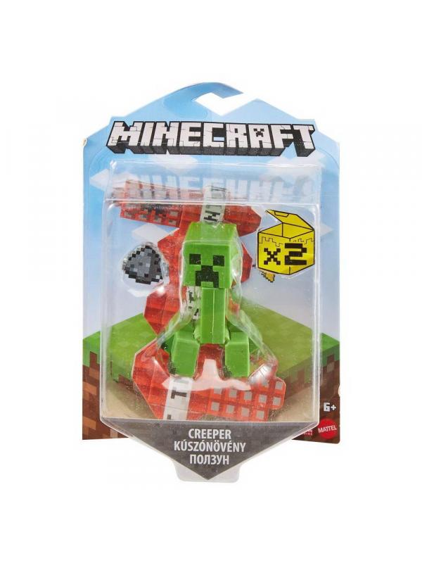 Фигурка Mattel Minecraft базовая с аксессуарами Скелет